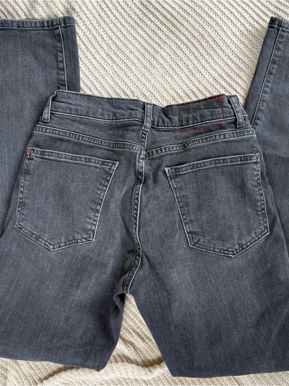Marine Layer Original Slim Fit Jeans Washed Black Charcoal Grey Men's Size 30x30 - Picture 5 of 6
